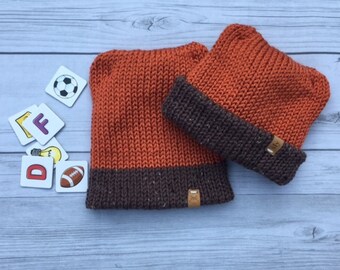 Knit Fox Beanie, Acrylic Blend, Baby and Toddler Hat