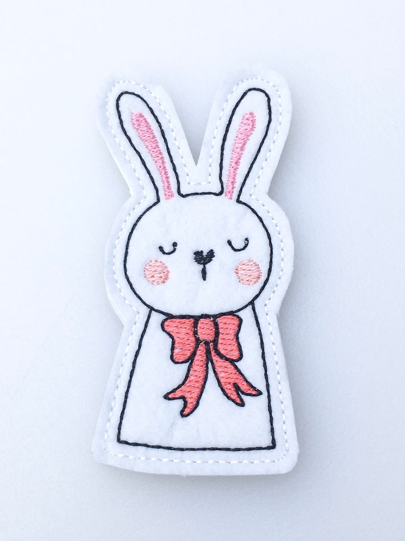 ITH Four Animal Finger Puppets Set 1 *DIGITAL FILE* 4x4 Machine Embroidery Design