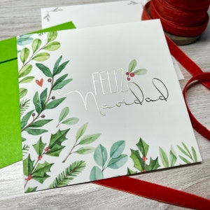 Feliz Navidad | Ansichtkaarten | Platte kaarten