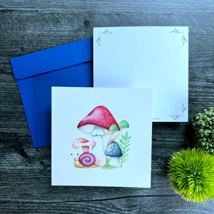 de voeux | Cartes vierges | Champignons | Cartes de correspondance | Cartes plates