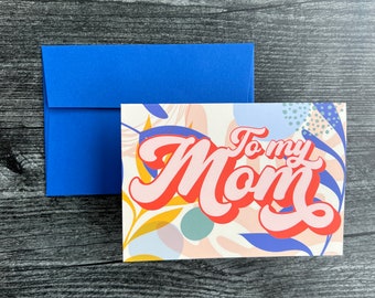 Biglietto d'auguri per la mia mamma / Biglietti d'auguri vuoti