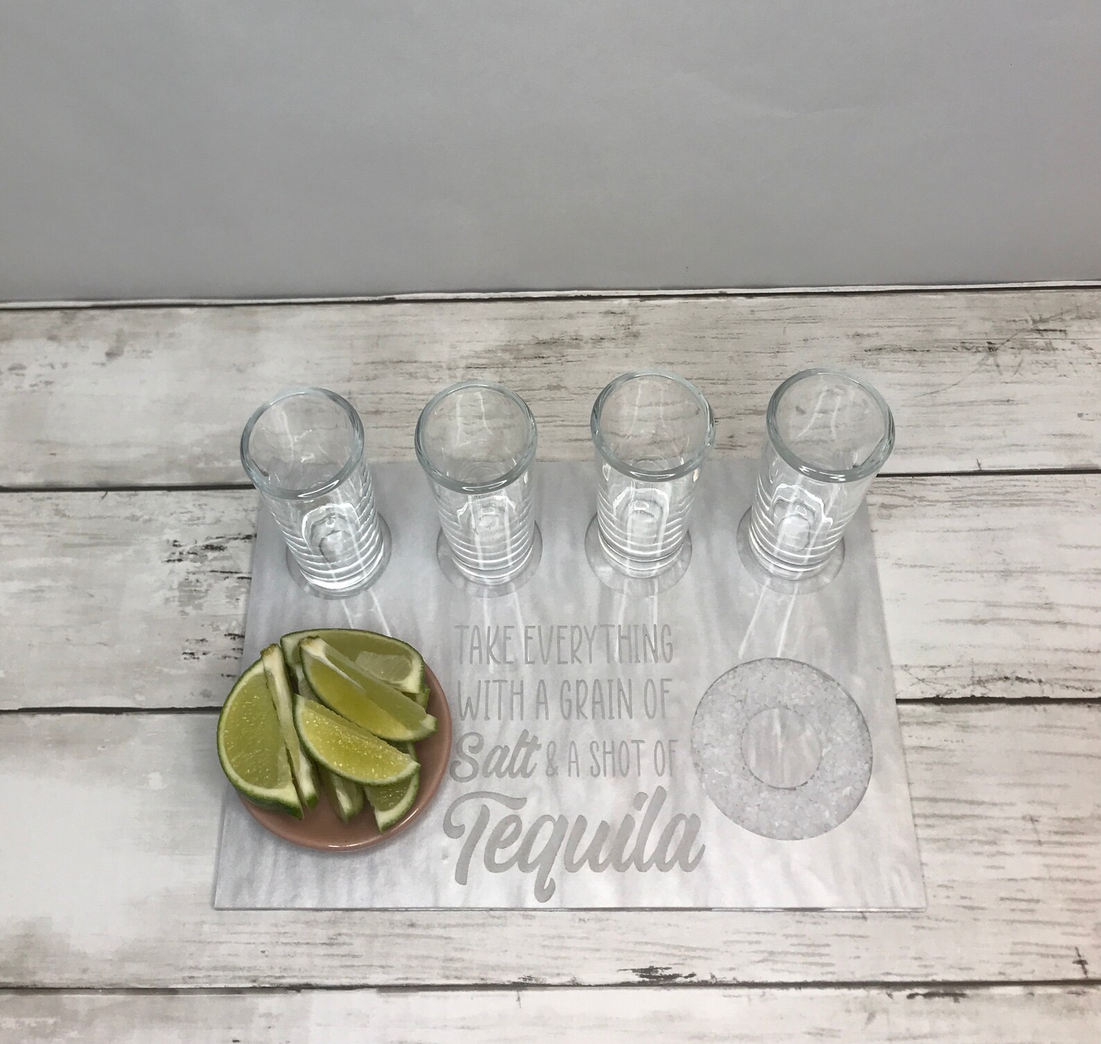 Tequila Shot Glass Flight Tray / Tequila Flight Tray / Flight Etsy