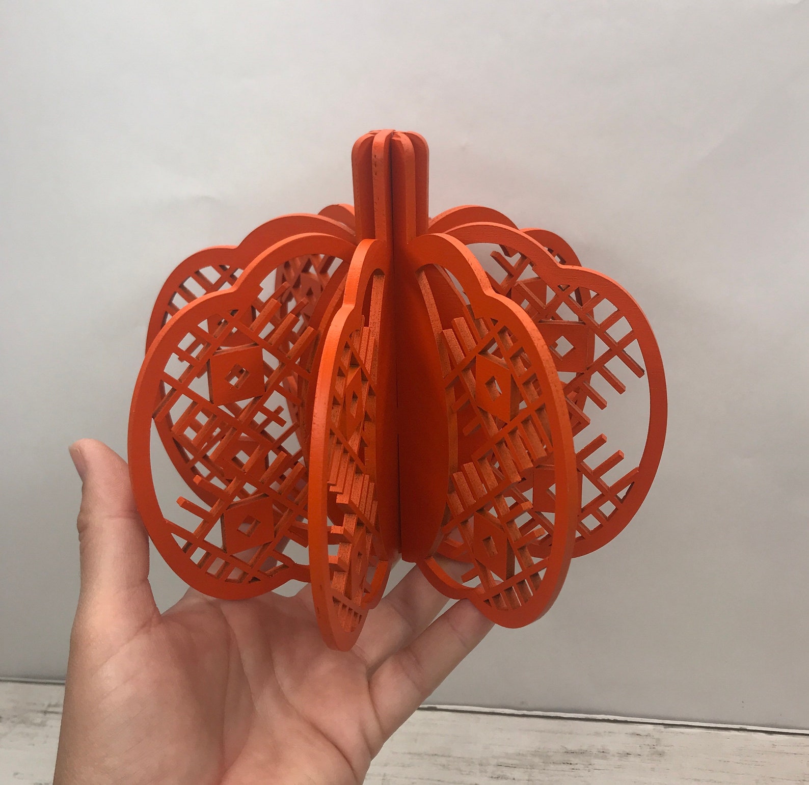 3d Wooden Pumpkin Decor Wooden Pumpkin for Fall Wooden Stand - Etsy