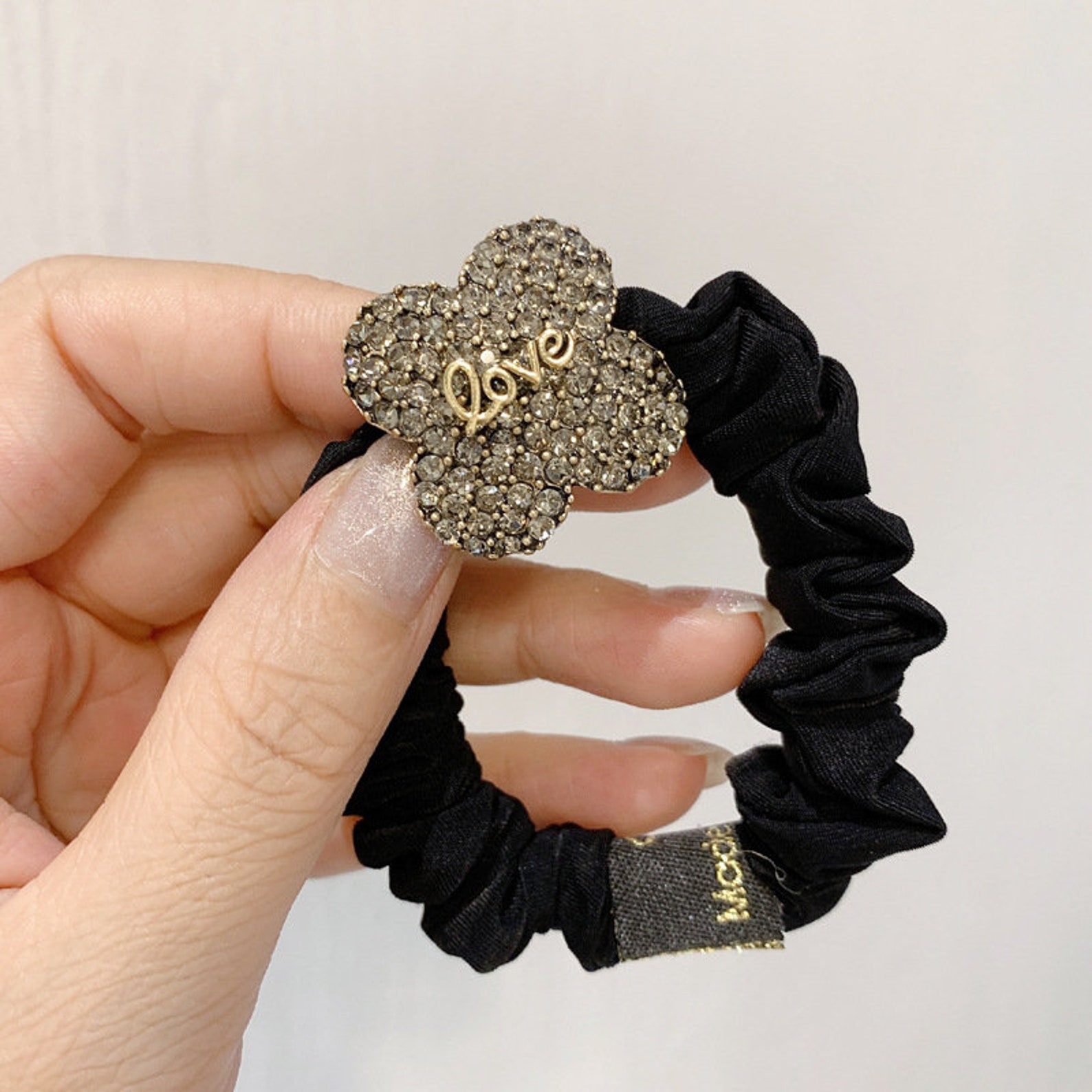 Rhinestone hair rope hair tie fashion hair rope ladies hair Etsy