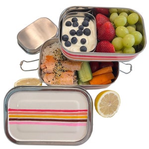 6 Hours Thermal Vacuum Lunch Box 304 Stainless Steel Insulated Worker Adult  Food Container Large Picnic Student Bento Box Set