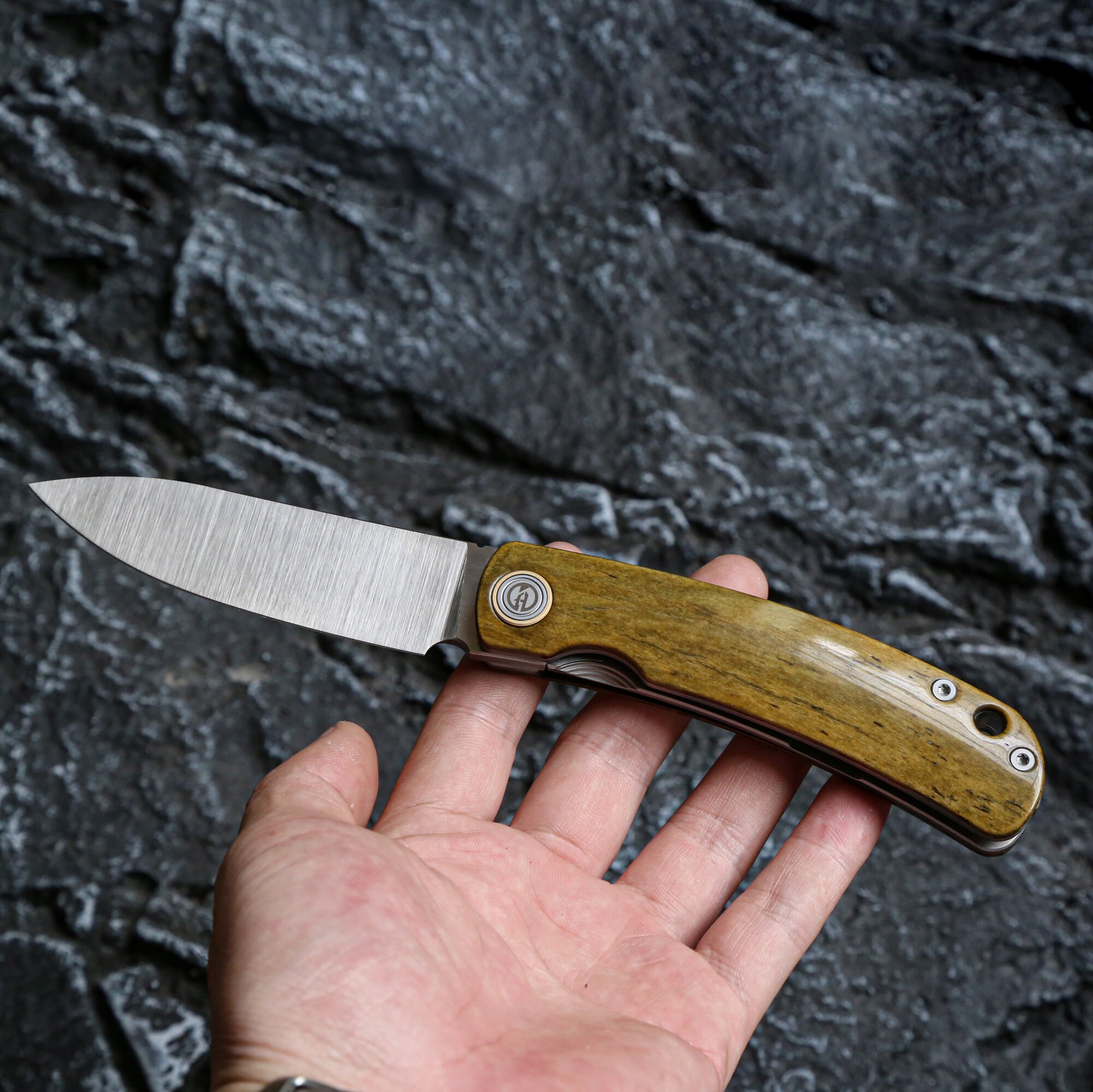 Handmade Pocket knifeCustom knifeCPMS90VPersonalized Etsy