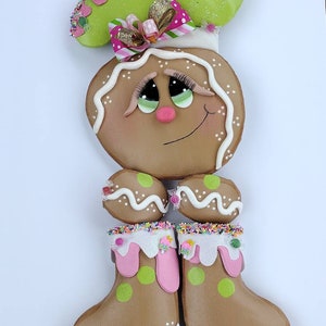 Gingerbread Wreath Attachment, Gingerbread Whimsical, Candyland Gingerbread, Gingerbread Decor, Gingerbread Christmas, Christmas Decor