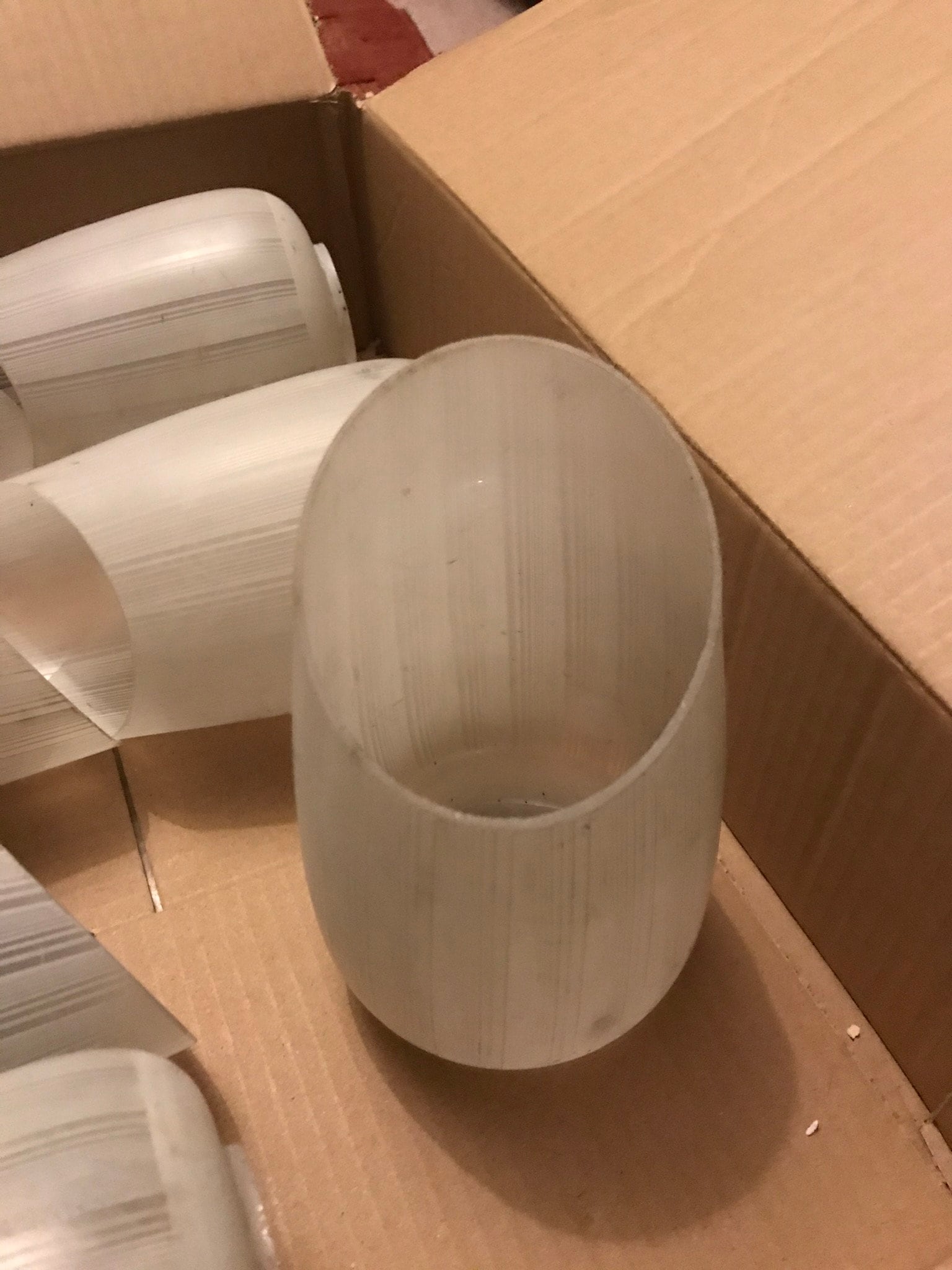 Vintage Glass Lampshades Etsy