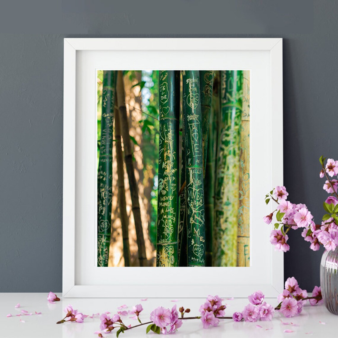 Bamboo Wall Art Design Modern Digital Download Unique Home Etsy Australia