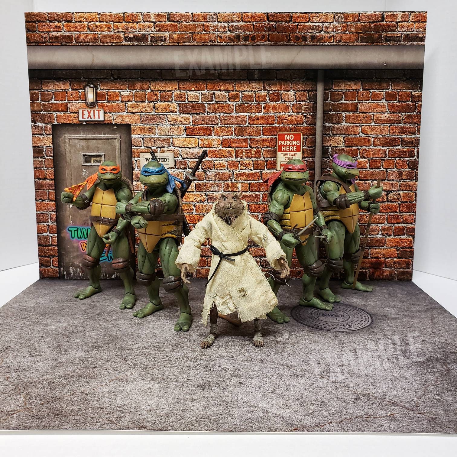 Backdrop Diorama for Action Figures. 1/12 scale 6 | Etsy