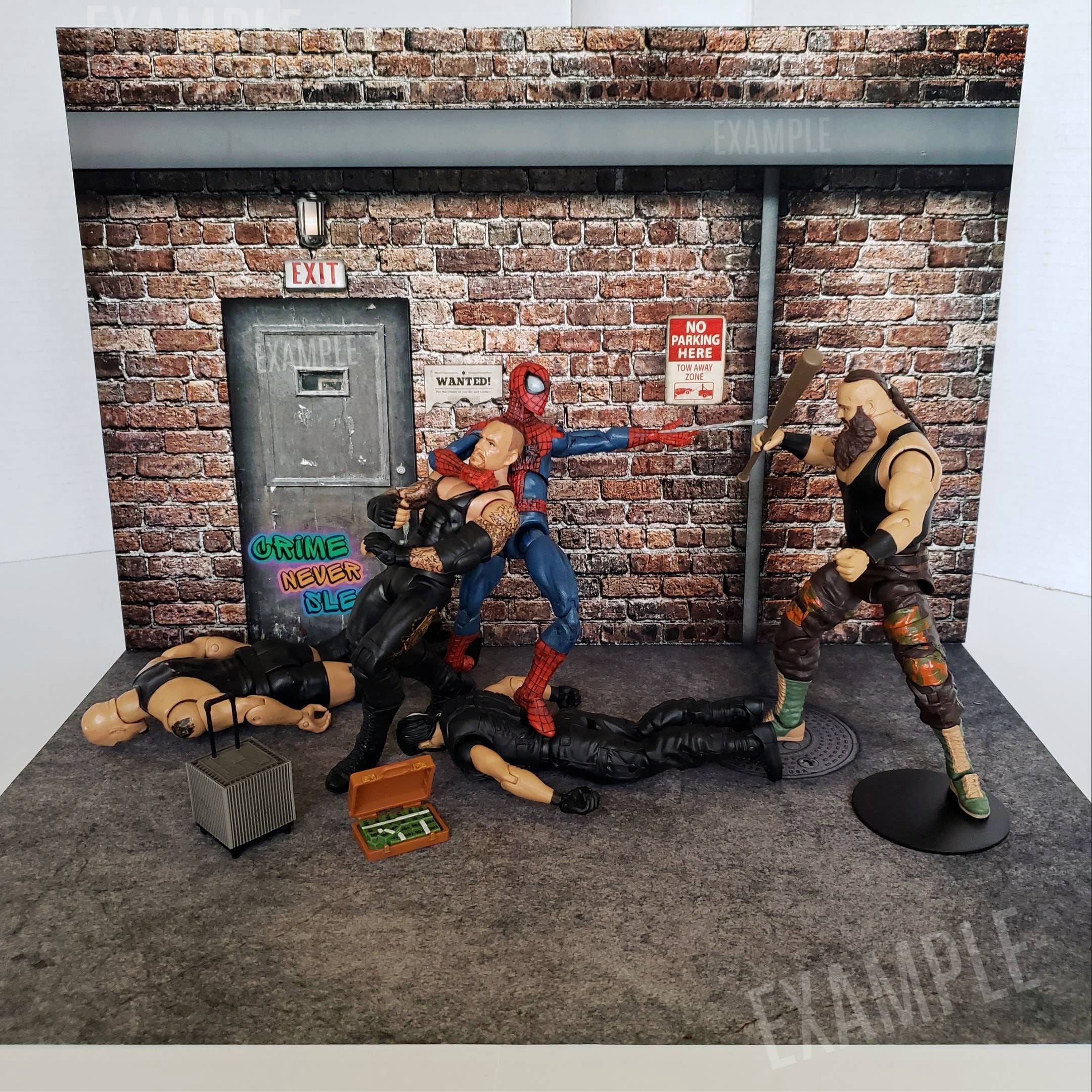 Action Figure Backgrounds