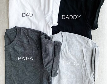 Camiseta de papá / Camiseta de papá / Camiseta de papá / Camiseta de papá / Camisetas del Día del Padre / Vida de papá