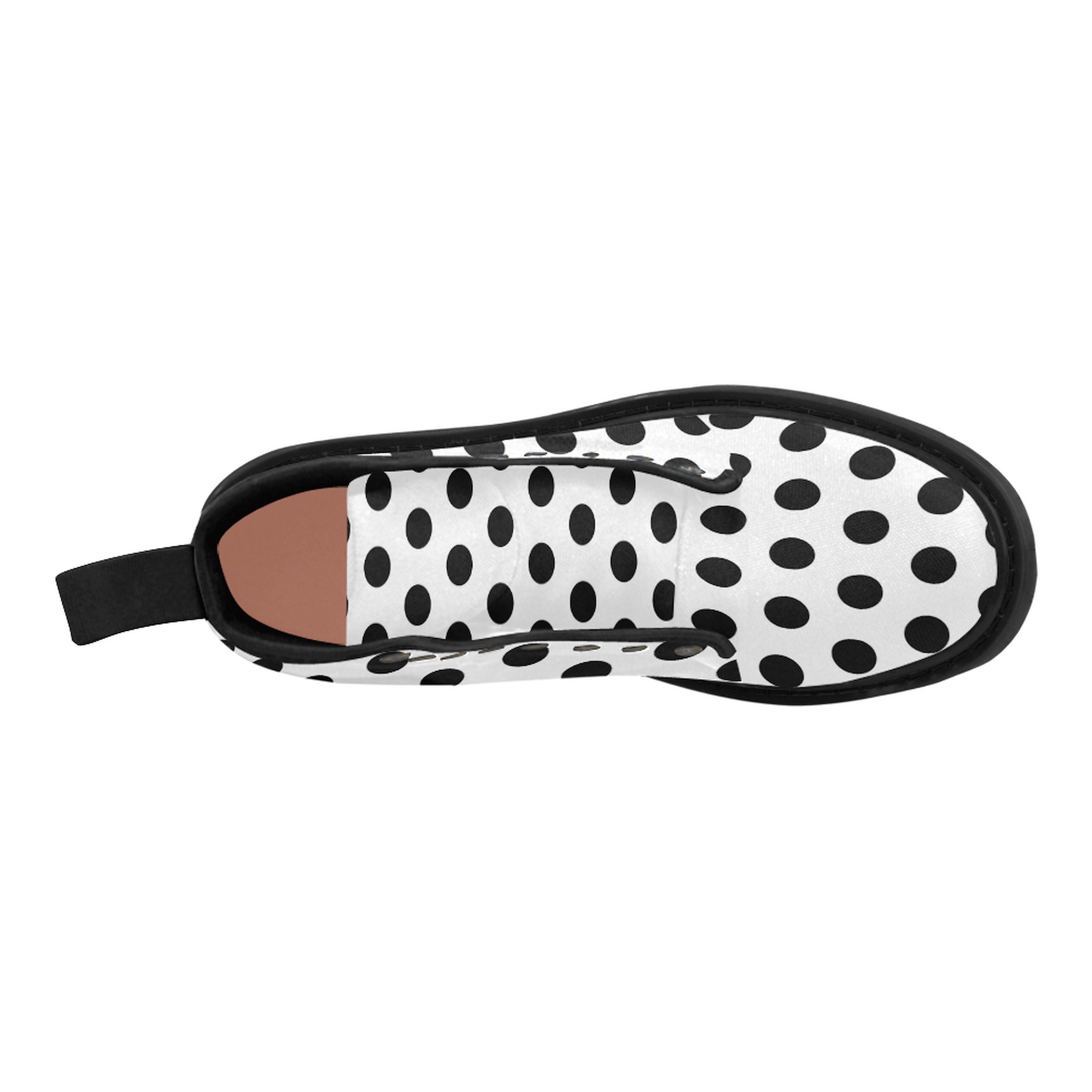 polka dot rubber boots