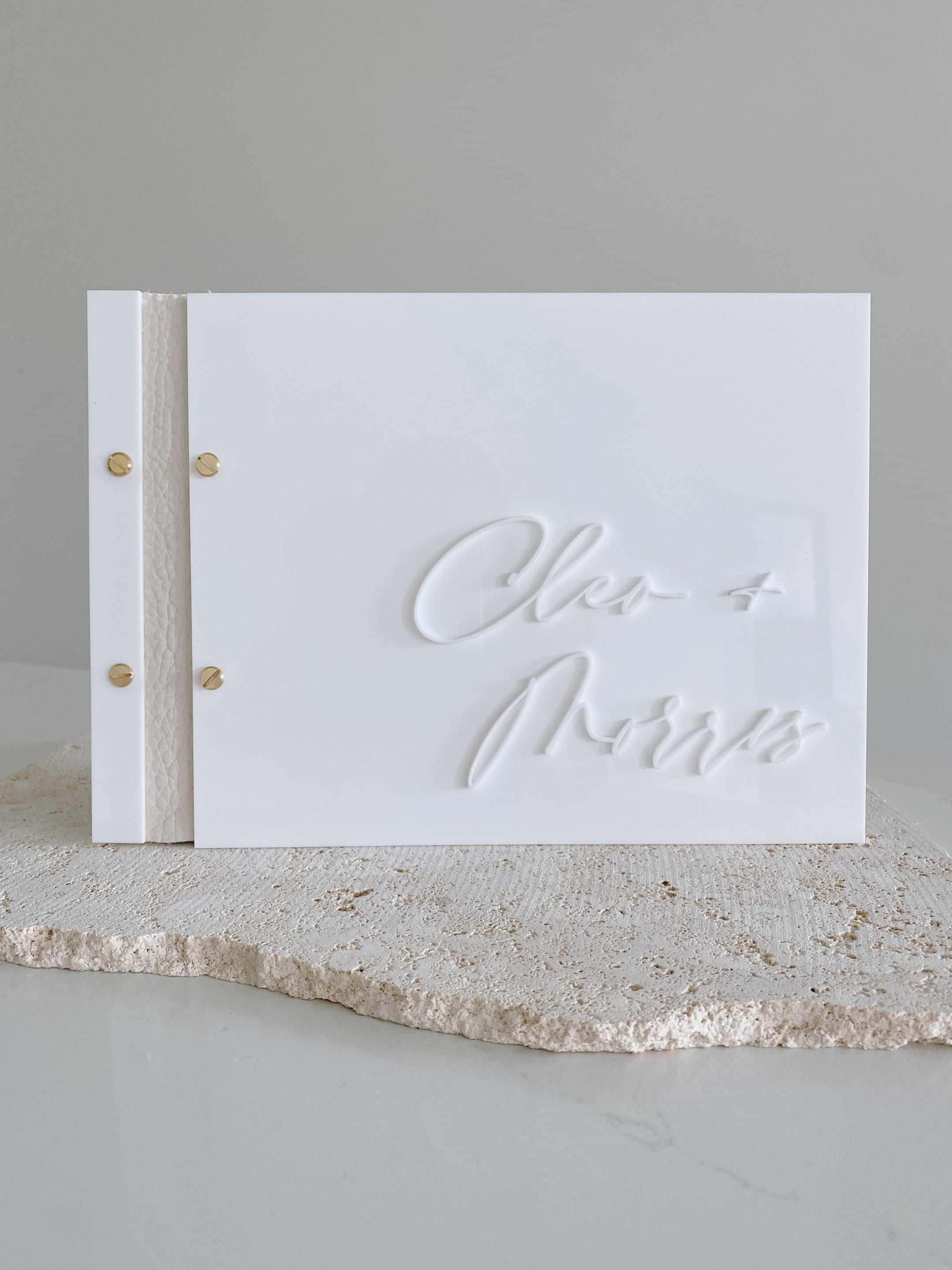 Acrylic Cover Guest Book Wedding Guest Book Guest Book Etsy Australia