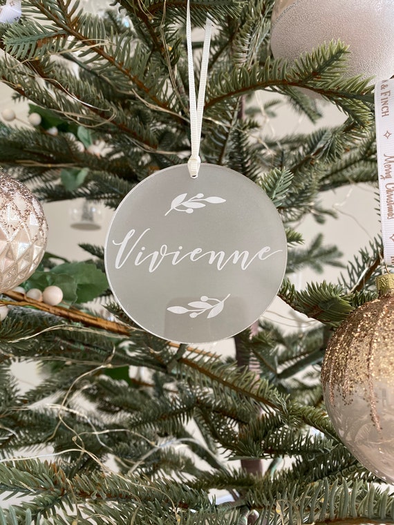 Personalised acrylic christmas ornaments Clearance