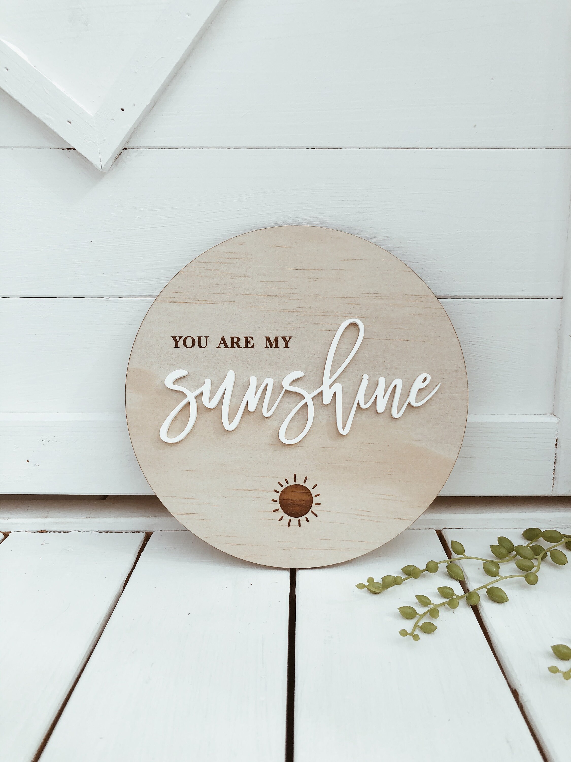 You Are My Sunshine Wooden Plaque/ Sign for Children's Etsy