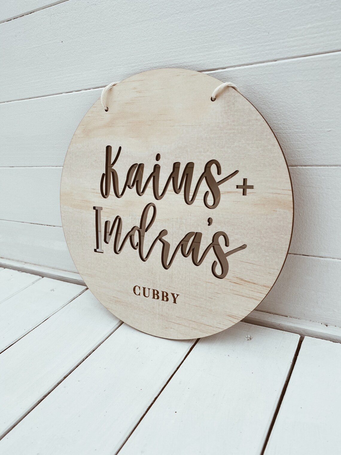 20cm Personalised Wooden Cubby House Plaque/ Sign Play House Etsy