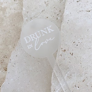 Personalised Acrylic Drink Stirrers - Acrylic Drink Stirrer-Drink Stirrer - Swizzle Sticks - Custom Swizzle Sticks