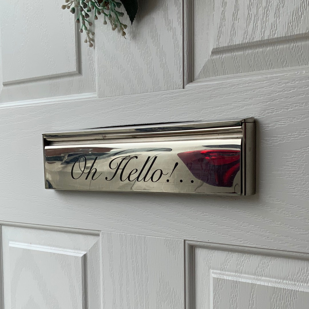 Personalised Custom Vinyl Labels Letter Box Vinyl Sticker Post Box