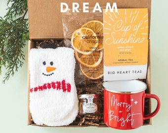 Happy Holidays Gift - Christmas Care Package - Personalized Christmas Gift - Happy Holidays - Christmas Self Care Kit - Christmas Gift Ideas