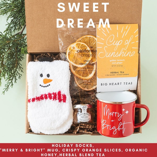 Happy Holidays Gift - Christmas Care Package - Personalized Christmas Gift - Happy Holidays - Christmas Self Care Kit - Christmas Gift Ideas
