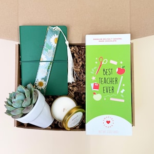 Teacher Appreciation Gift for New Teacher Birthday Gift for Bulk Teacher Gift Box Thank You Teacher Gift for Preschool Teacher