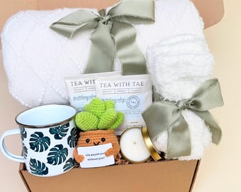 Mental Health Self Care Package for Her - Stress Relief Gift - Care Package for Her - Friendship Gift - Self Care Box For Women- send a gift