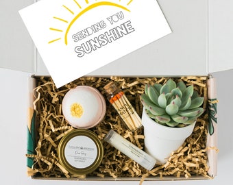 Sending You Sunshine - Care Package - Send A Gift - Thinking Of You - Sunshine Gift Box - Gift For Her - Birthday gift
