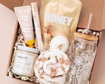 Self Care Box, Self care kit, Care Package, Gift Box for For Her, Hygge gift, Gift basket,  Gift set for women, Gift box for friend