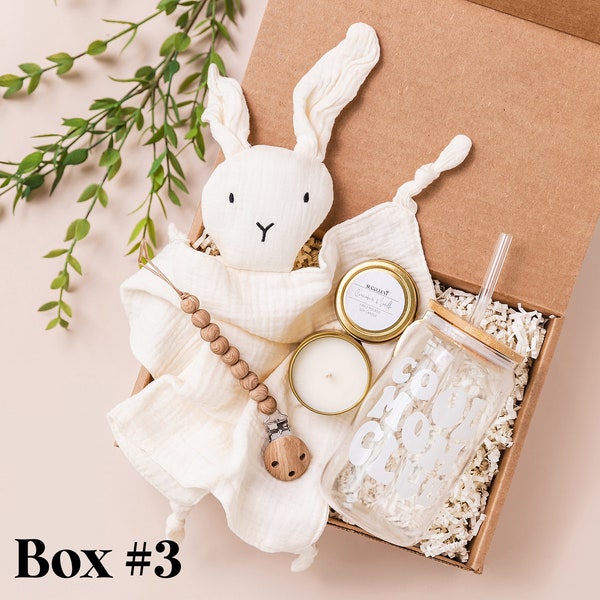 New Mom and Baby Gift Box, Gift for Women After Birth, Post Pregnancy Gift Basket, Baby Gift, New Mom Self Care Package, Postpartum recovery