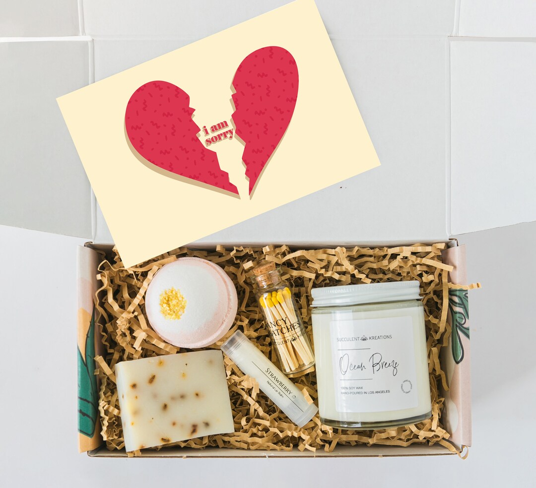 Apology Gift Spa Gift Box I'm Sorry Gift Box for Her, Gift Box