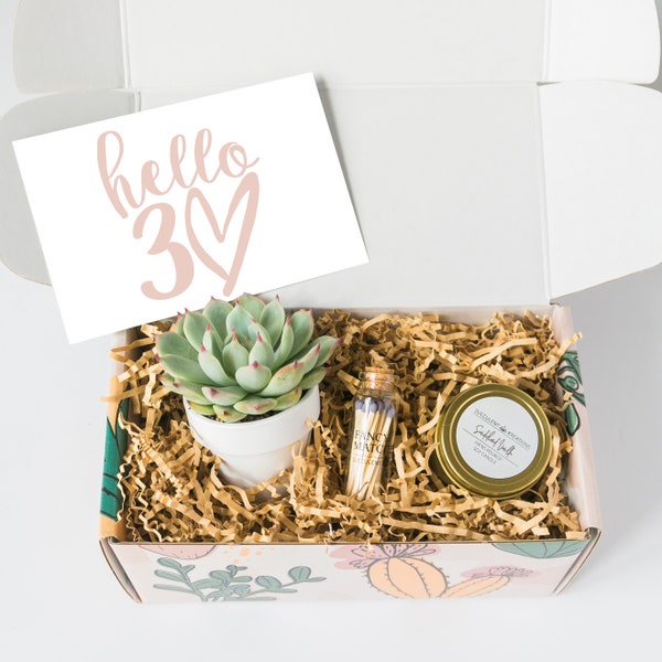 30th Birthday Gift - 30 gifts for women - 30th birthday gift - Gift for her - thirtieth birthday gift box