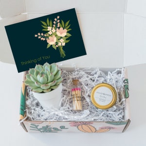 Thinking of you care package - for women, get well soon, sympathy gift, gift box for women, care package for her, gift box for her,