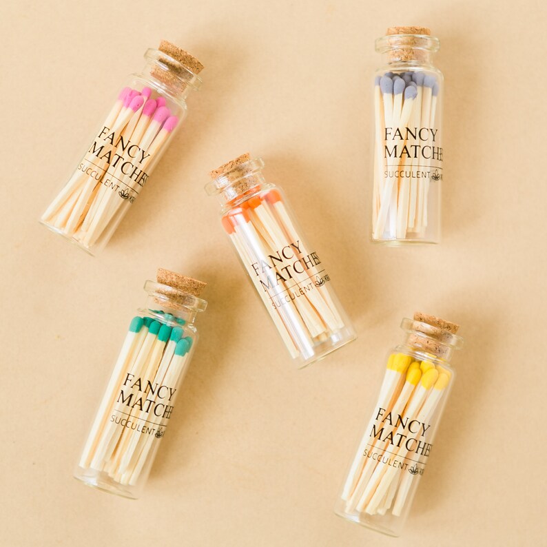 Matches in a Bottle Add on Build Your Box Etsy