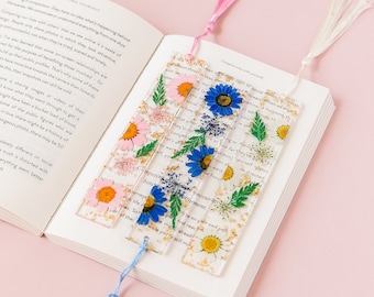 Full Blooms Acrylic Bookmark