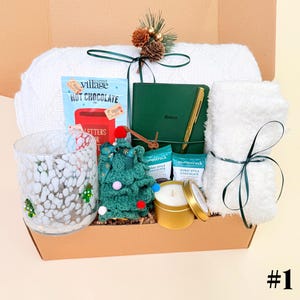 Christmas Gift Box For Women, Cozy Gift Box, Best Friend Gifts, Self Care Box, Thank You Gift Box