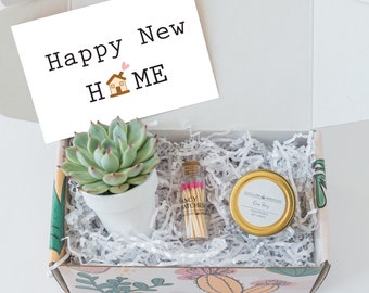 First Home Gift Box - Personalized New Home Gift - New Home Gift - Happy New Home Gift - New Apartment gift - First time homeowner gift