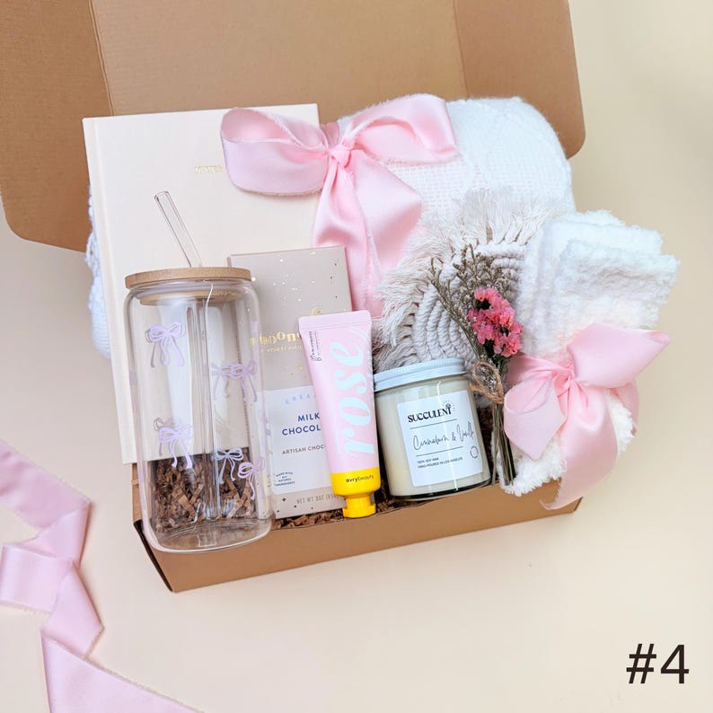 Birthday Care Package for her, Birthday Gift Box for Her, Happy Birthday Box, Women's Birthday Gift Box, Thinking of you Gift box for Mom image 6