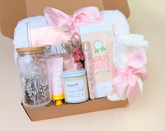 Mothers Day Gift Box, Self Care Gift for Mom, Daughter to Mother Gift, Mother's Day Gift Set Gift Basket, Care Package For Mom