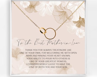 Mother-In-Law Necklace, mother-in-law gift, best mother-in-law, to my mother-in-law, mother-in-law birthday gift ideas