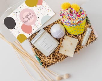 Happy Birthday Gift Box, Custom Birthday Gift Box, Birthday Gift Box For Women, Birthday care package