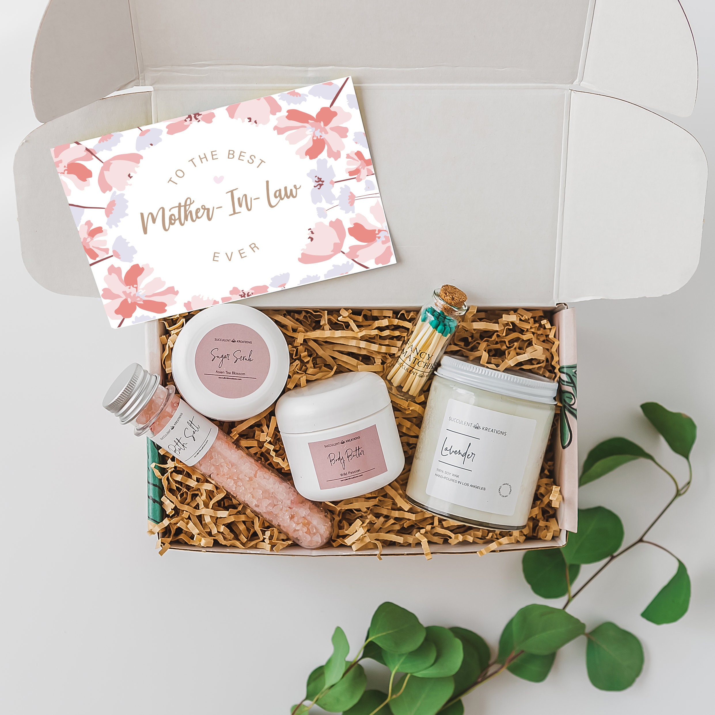 Mother of the Bride Gift Box Mother of the Groom Gift Ideas EB3250POPMOM  Complete Gift Set 
