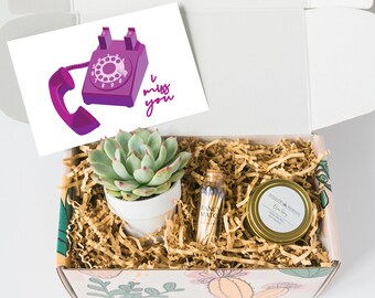 I MISS YOU gift - Friendship gift box - Best Friend Gift - Send a Gift - Gift for Her - Gift For Him - Boyfriend Gift