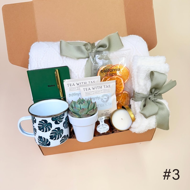 Birthday Care Package for her, Birthday Gift Box for Her, Happy Birthday Box, Women's Birthday Gift Box, Thinking of you Gift box for Mom image 5