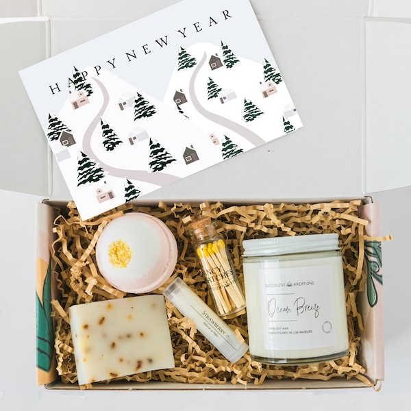 Happy New Year's Gift Box - Spa gift box