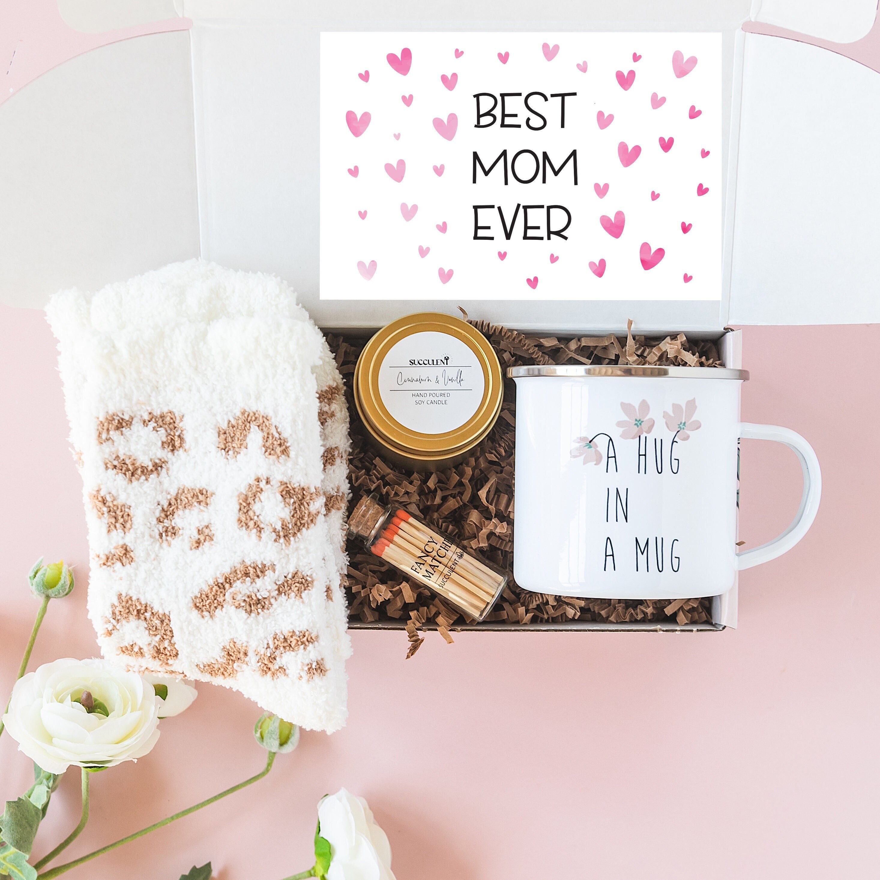 Mothers Day Gift Ideas Mothers Day Gift Set Mothers Day Candle Gift Set  Mothers Day From Daughter EB3250RSGMOM Mom GIFT SET 