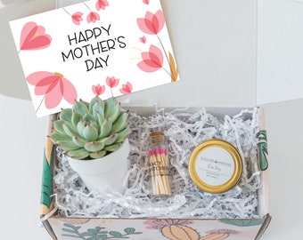Mothers Day Gift Box - First time mothers day gift - mothers day- send a gift - mom gift - gift for mommy - succulent gift box - mom gift