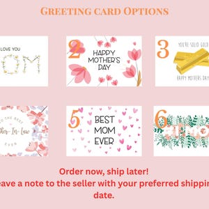 Thoughtful Mother’s Day Gift, Mother's Day Gift Basket, Best Mom Ever Gift Basket, Daughter to Mother, Mom Gift Set afbeelding 3