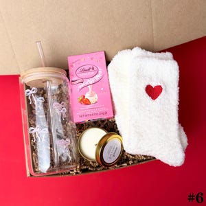 Galentines Day Gifts, Hygge Valentines Gift Box, Valentines Gift Basket, Best Friends Gift Box, Valentine's care package, Friendship Box BOX #6