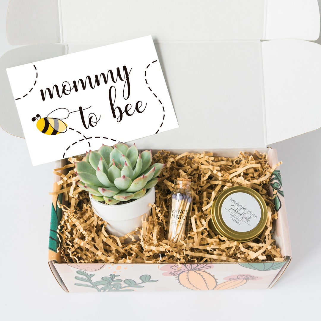 Expectant Mother Gift Basket for Her, Mom to Be Gift, New Mommy Gift
